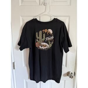 Bohnam “Don’t Be a Prick” Cactus Graphic Tee Black LG